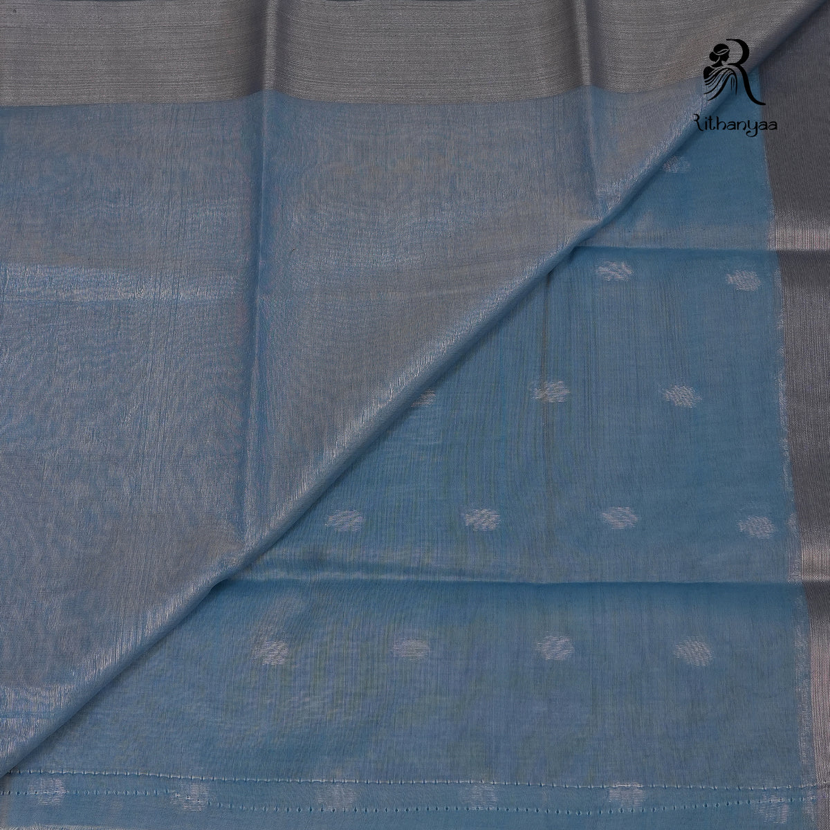 Meghadri Dusty Steel Blue - Soft Sico