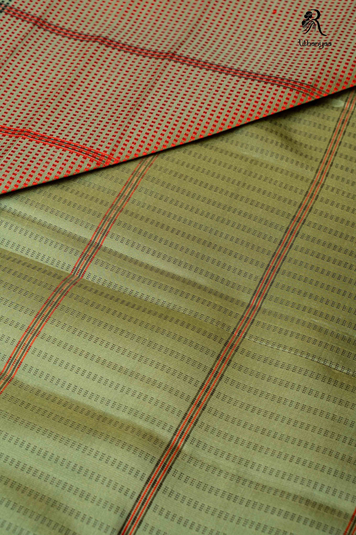 Svetaambara Sage Green - Pure Soft Silk