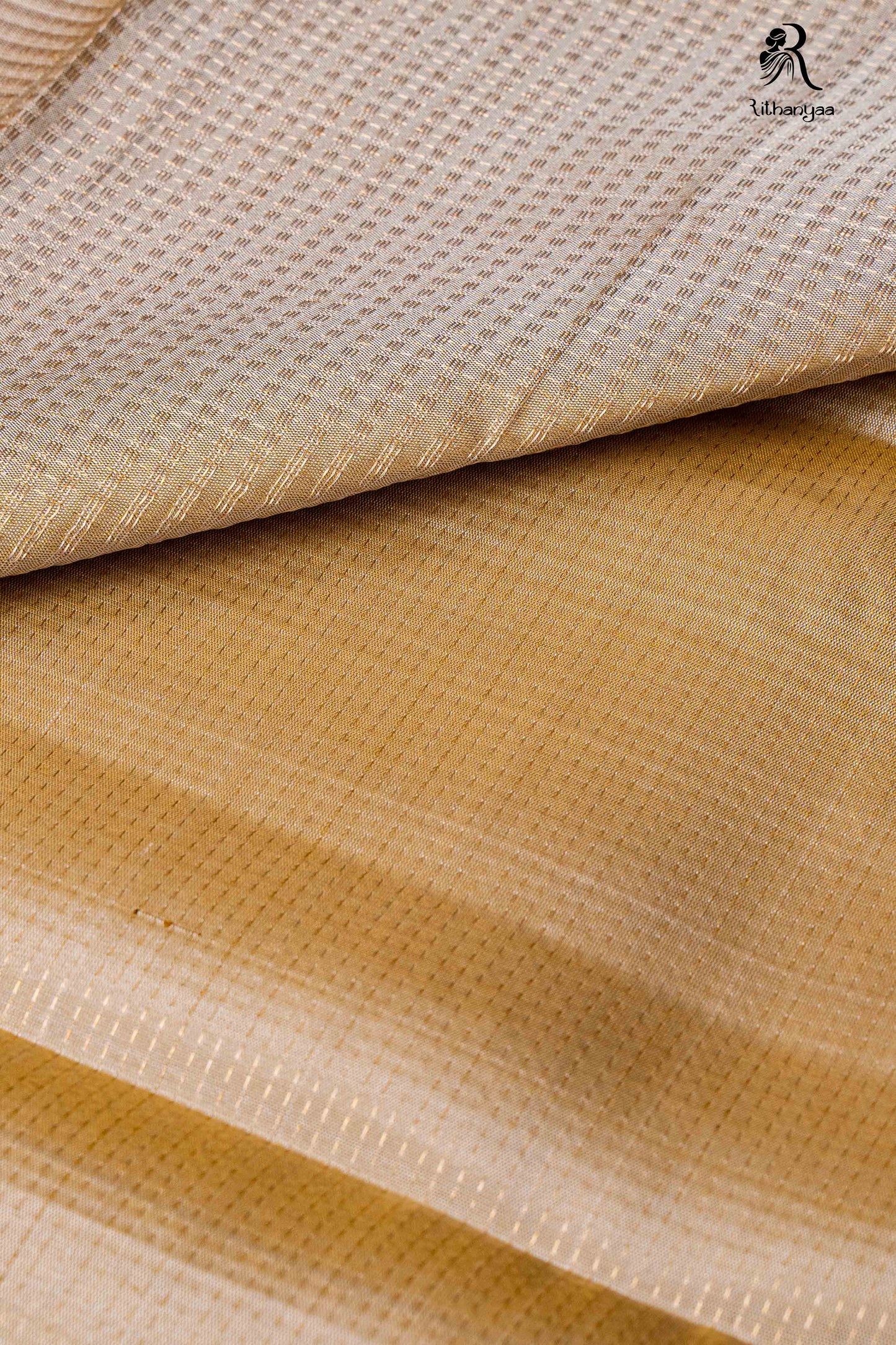 Suvarnima Ivory Blush - Pure Soft Silk