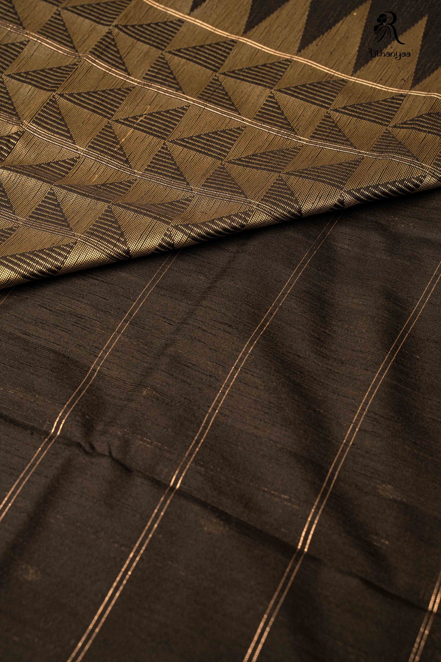 Kavira Black - Chettinad Silk