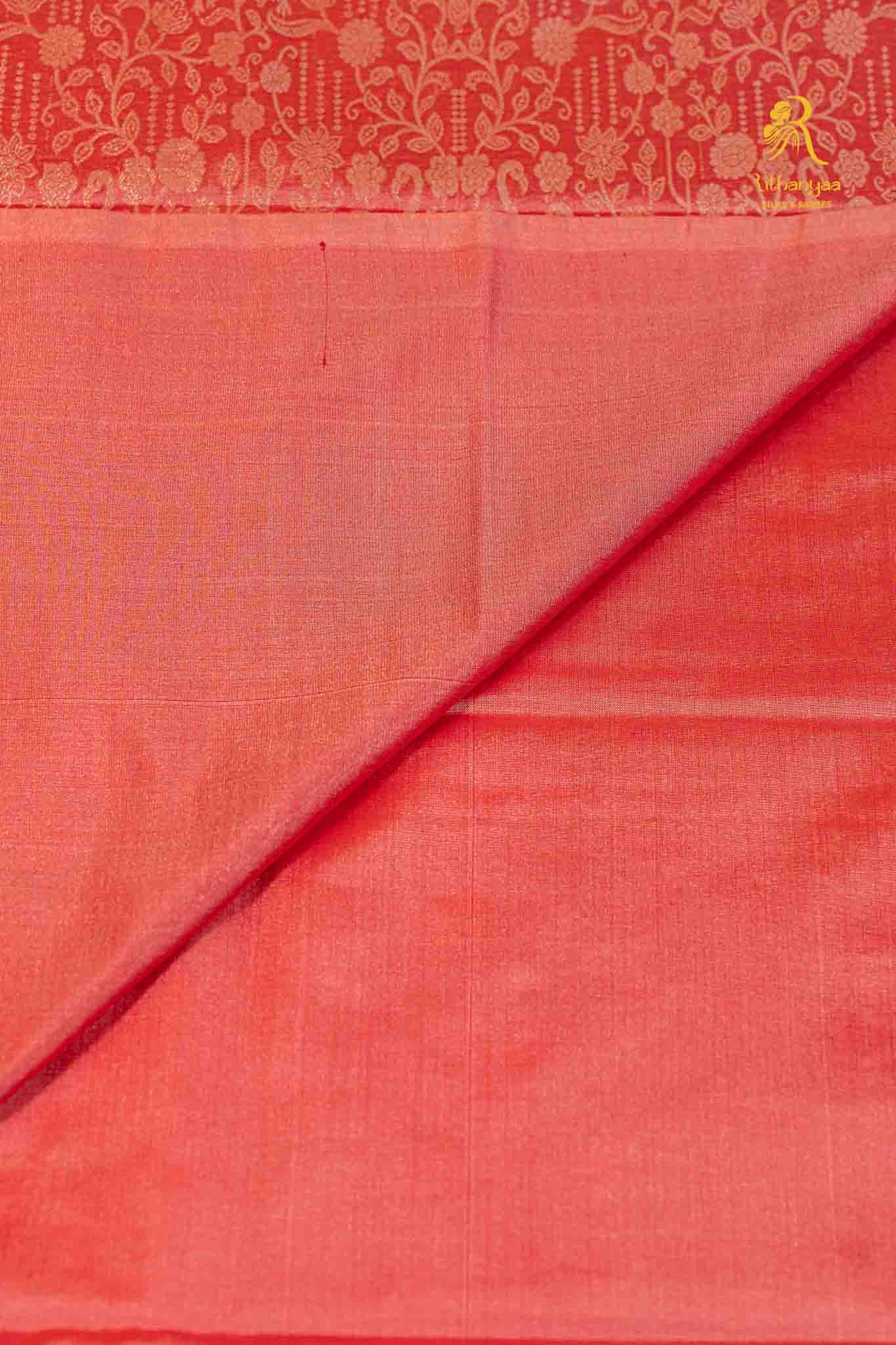 Komala Soft Peach - Chettinad Silk