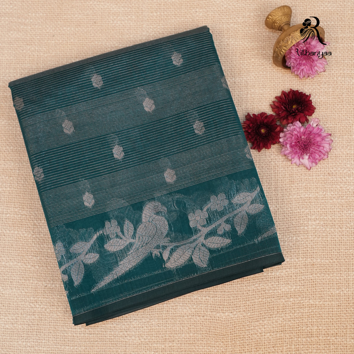 Tarang Deep Teal - Soft Sico