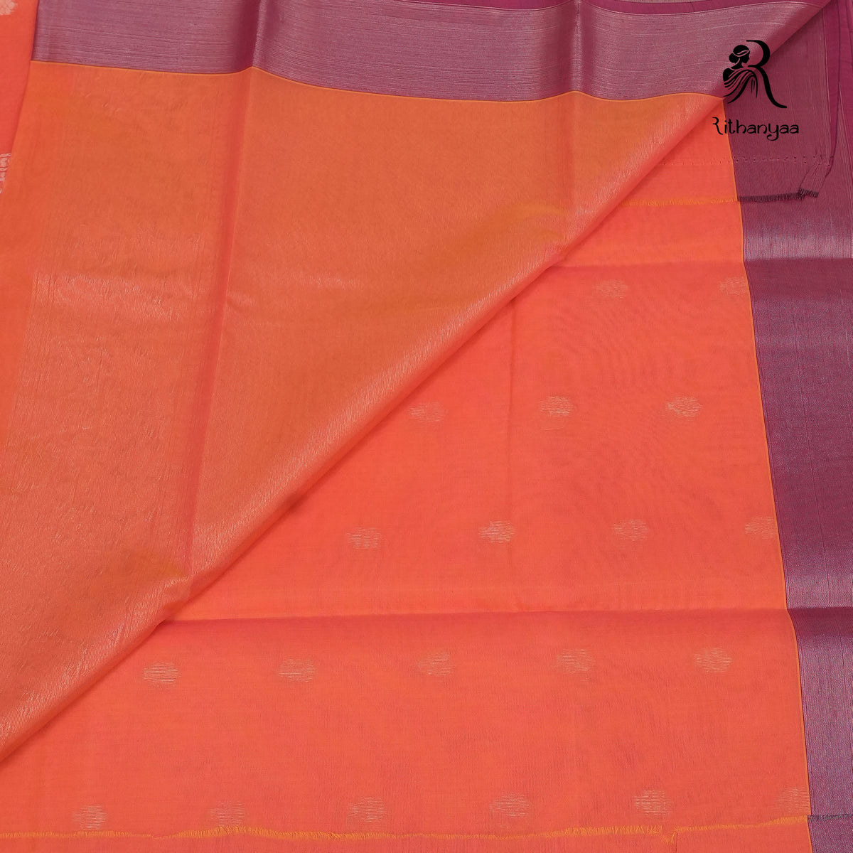 Meghadri Sunset Coral Orange - Soft Sico
