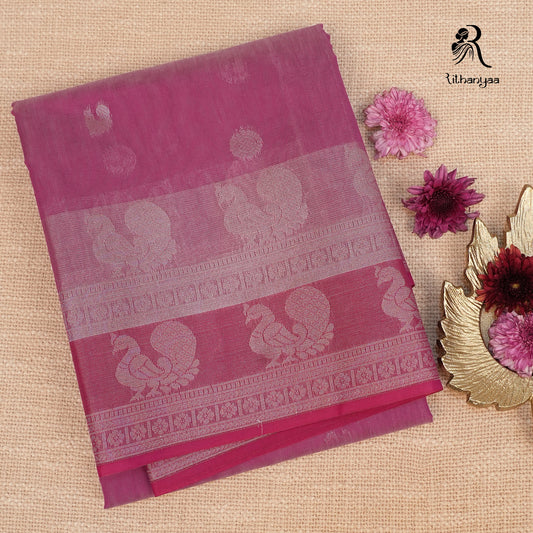 Sharvani Orchid Pink - Soft Sico