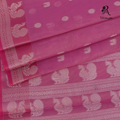 Sharvani Orchid Pink - Soft Sico