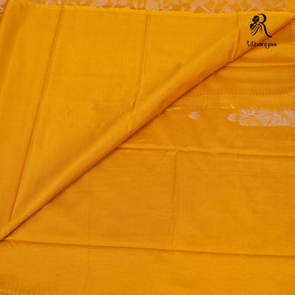 Suvarna Mayuri Mustard Gold - Chettinad Silk