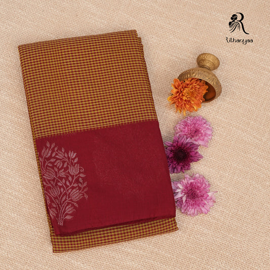 Raktambari Madhavi - Chettinad Silk