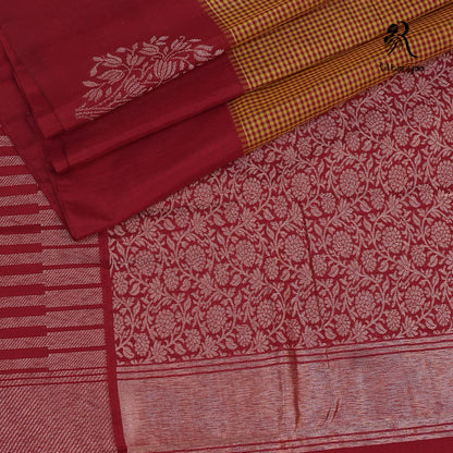 Raktambari Madhavi - Chettinad Silk