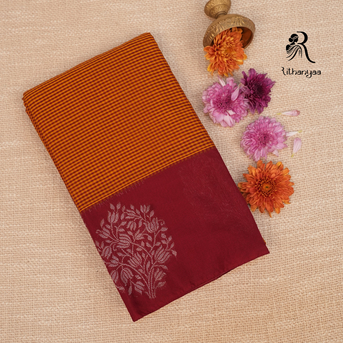 Raktambari Madhavi - Chettinad Silk