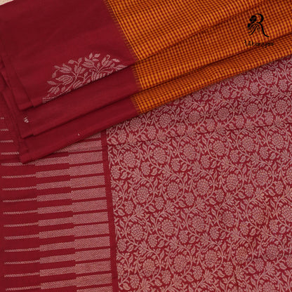 Raktambari Madhavi - Chettinad Silk