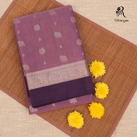 Chandrika Purple - Chettinad Silk