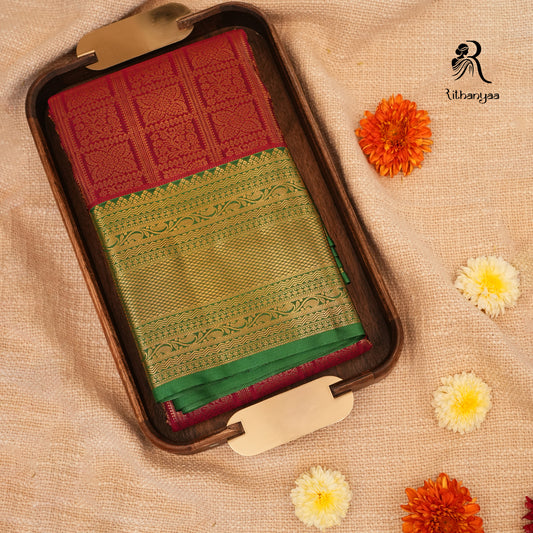Rakta-Harita Varnika Saree - Soft Silk