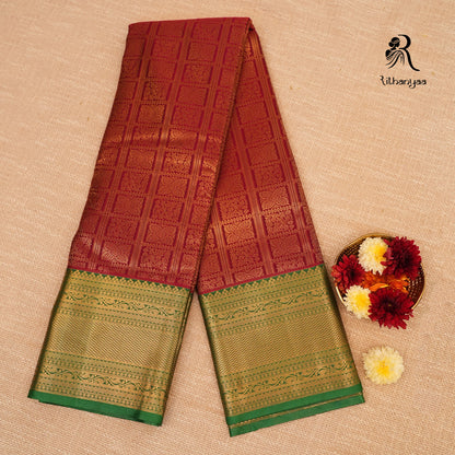 Rakta-Harita Varnika Saree - Soft Silk
