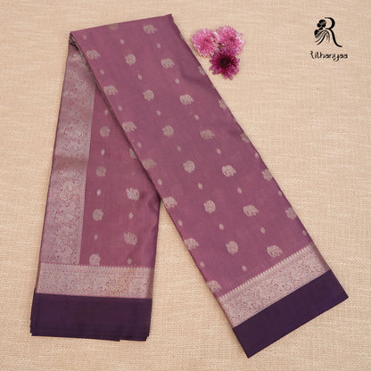 Chandrika Purple - Chettinad Silk