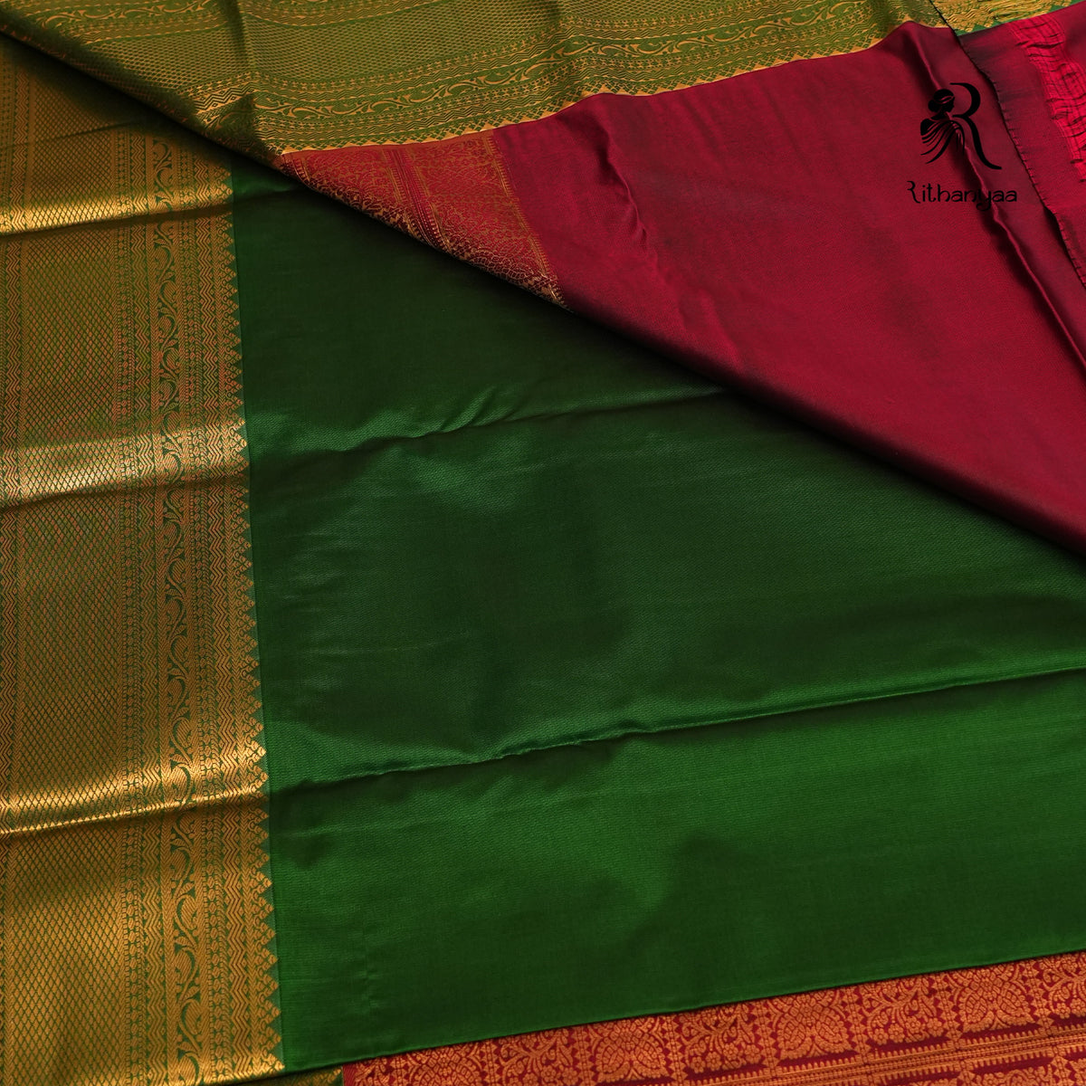 Rakta-Harita Varnika Saree - Soft Silk