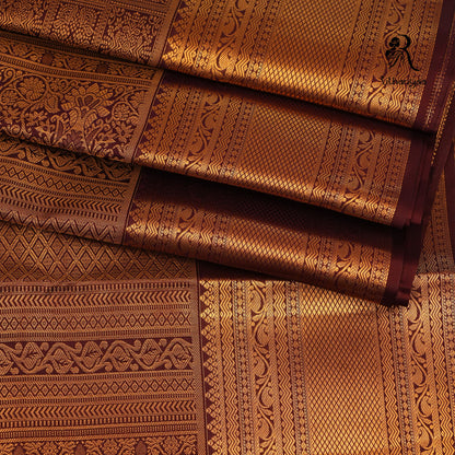 Tamrarekha Deep  Brown - Soft Silk