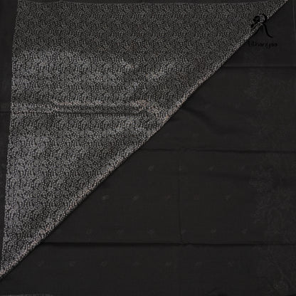 Shyamala Jet Black - Chettinad Silk