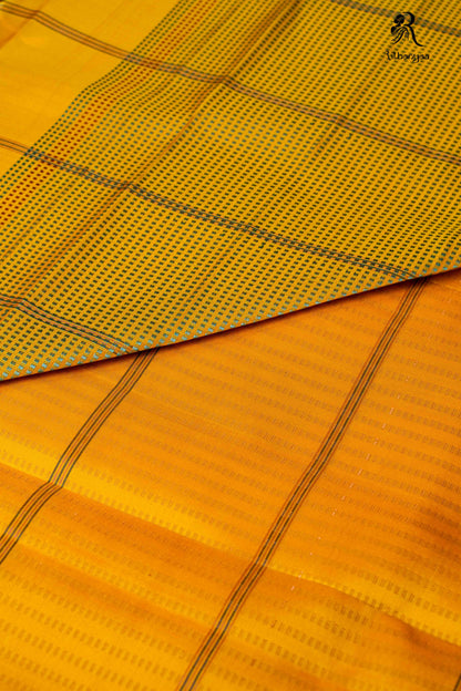 Svetaambara Marigold Mustard - Pure Soft Silk