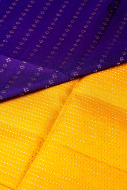 Meghavarnika Mustard - Pure Soft Silk