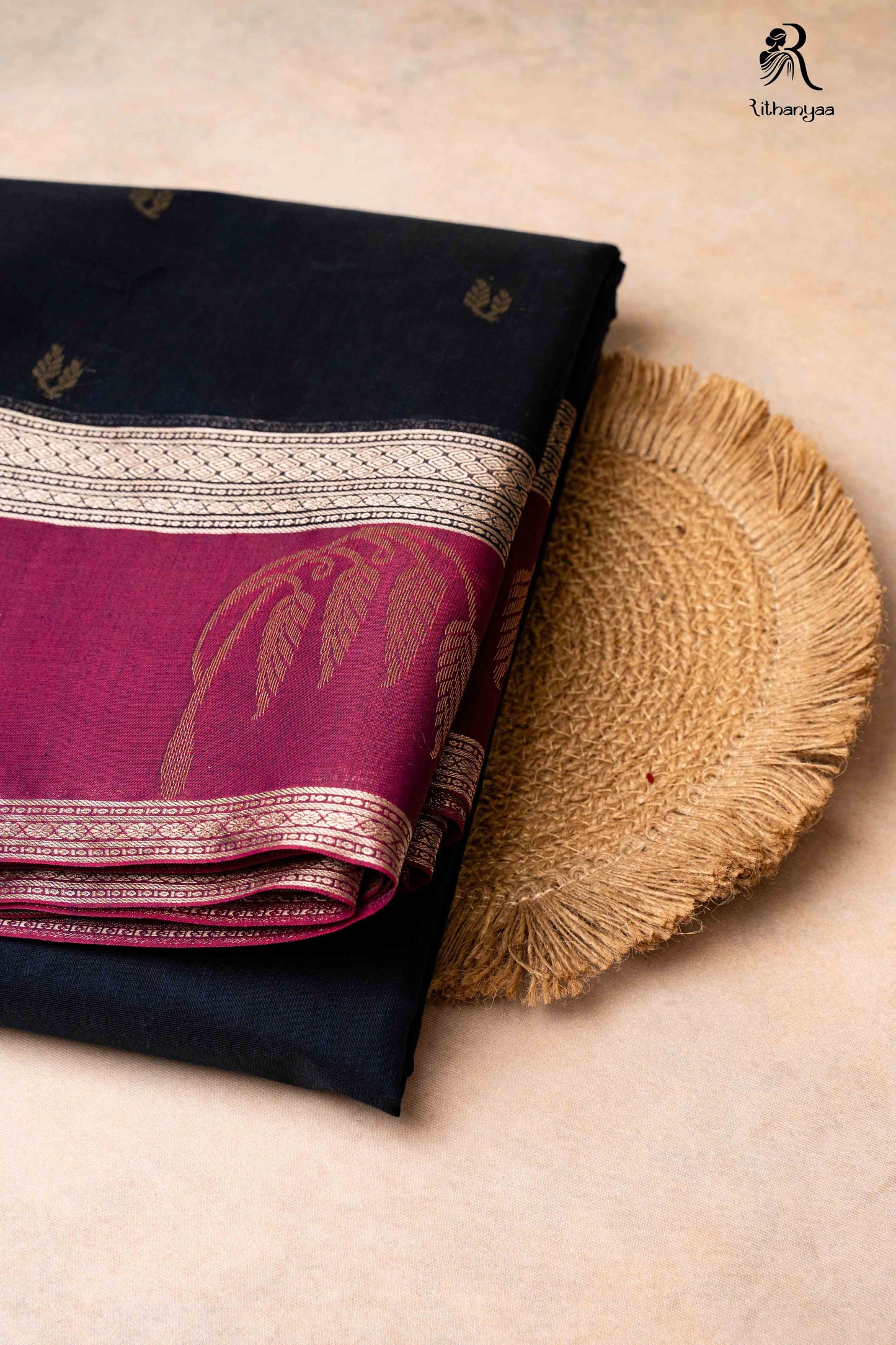 Varnika Elegance Midnight Indigo - Soft Sico