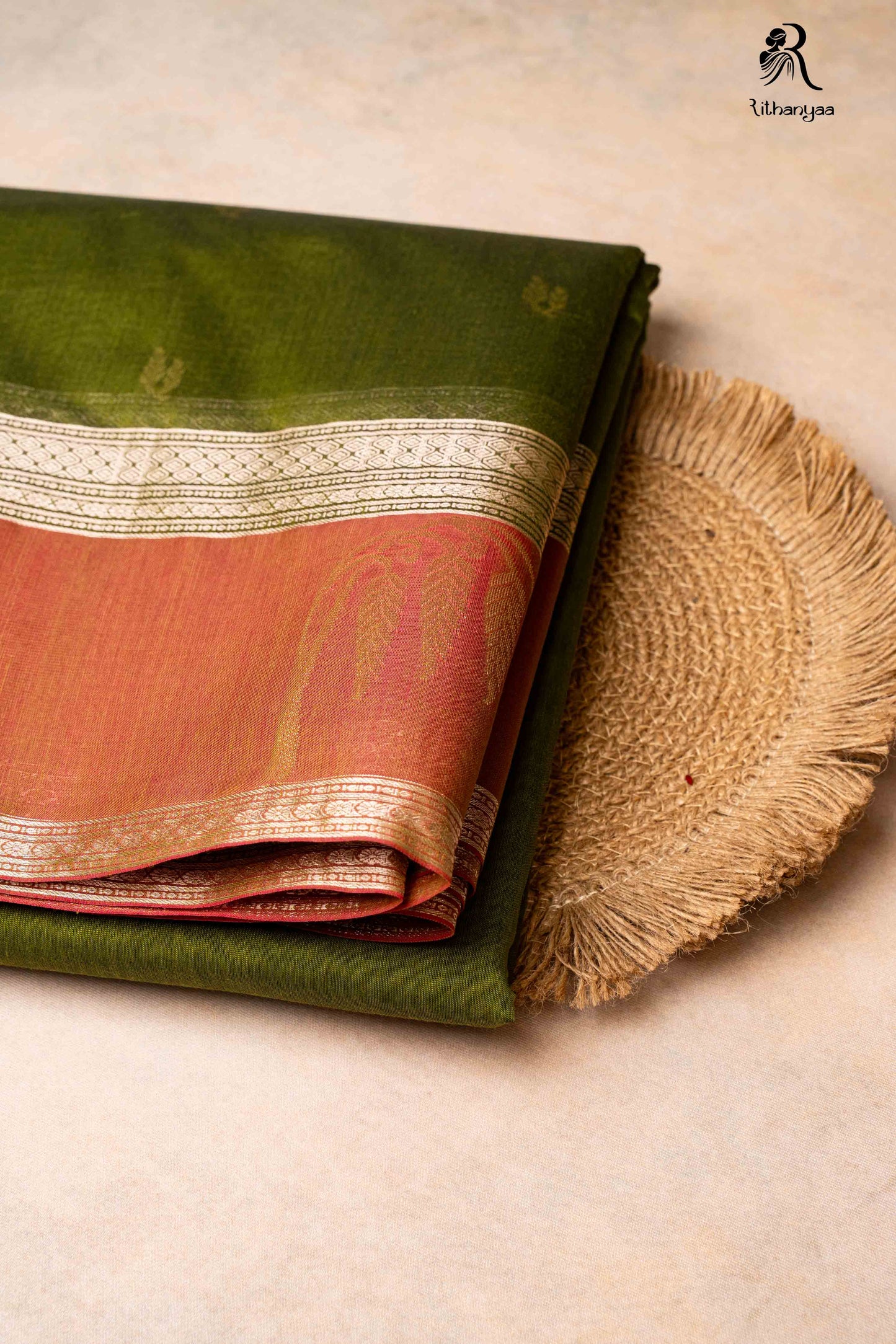 Varnika Elegance Forest Green - Soft Sico