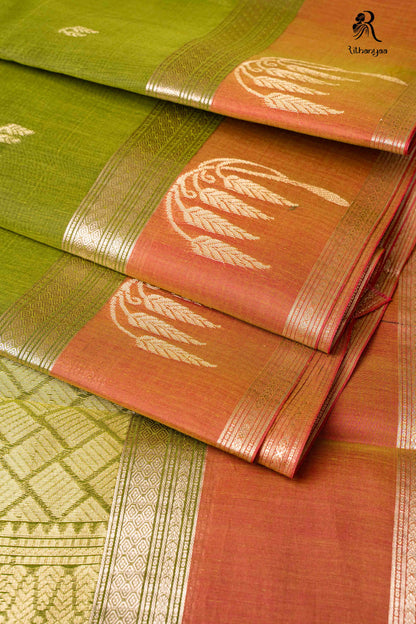 Varnika Elegance Forest Green - Soft Sico