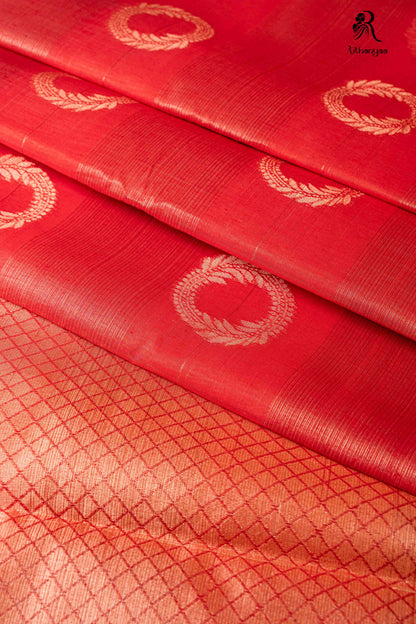 Rohini - Sunset Red Soft Sico