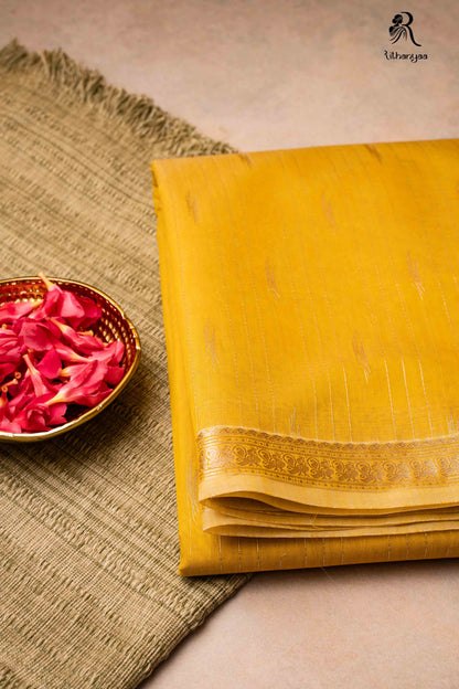 Kanaka Rekha MariGold - Soft Sico