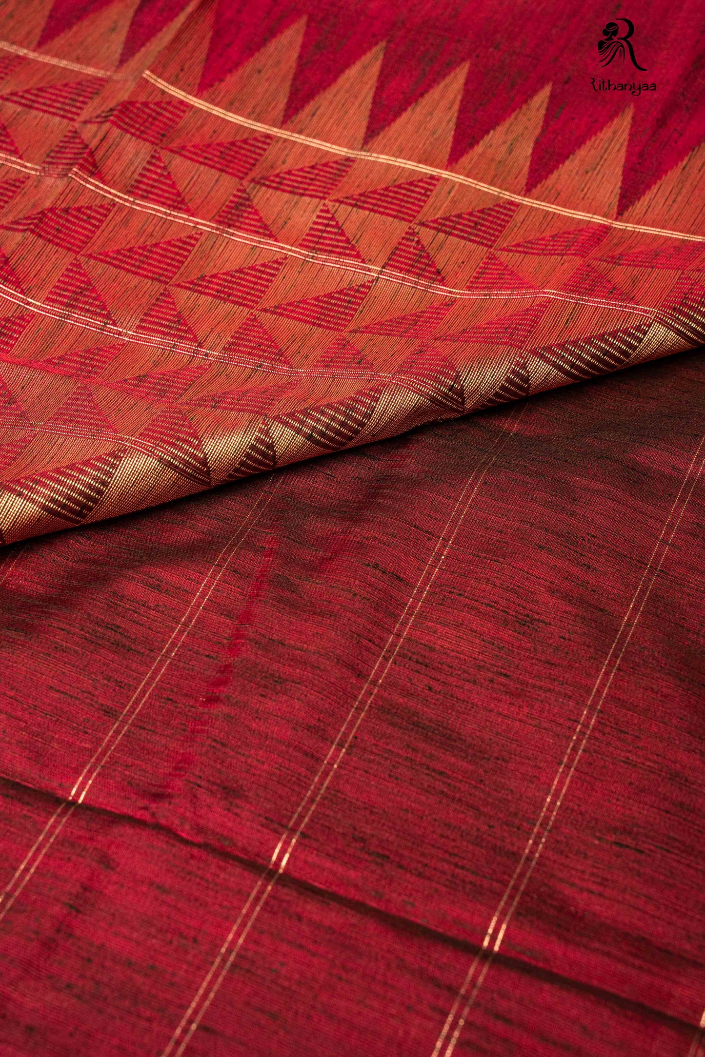 Kavira Maroon - Chettinad Silk
