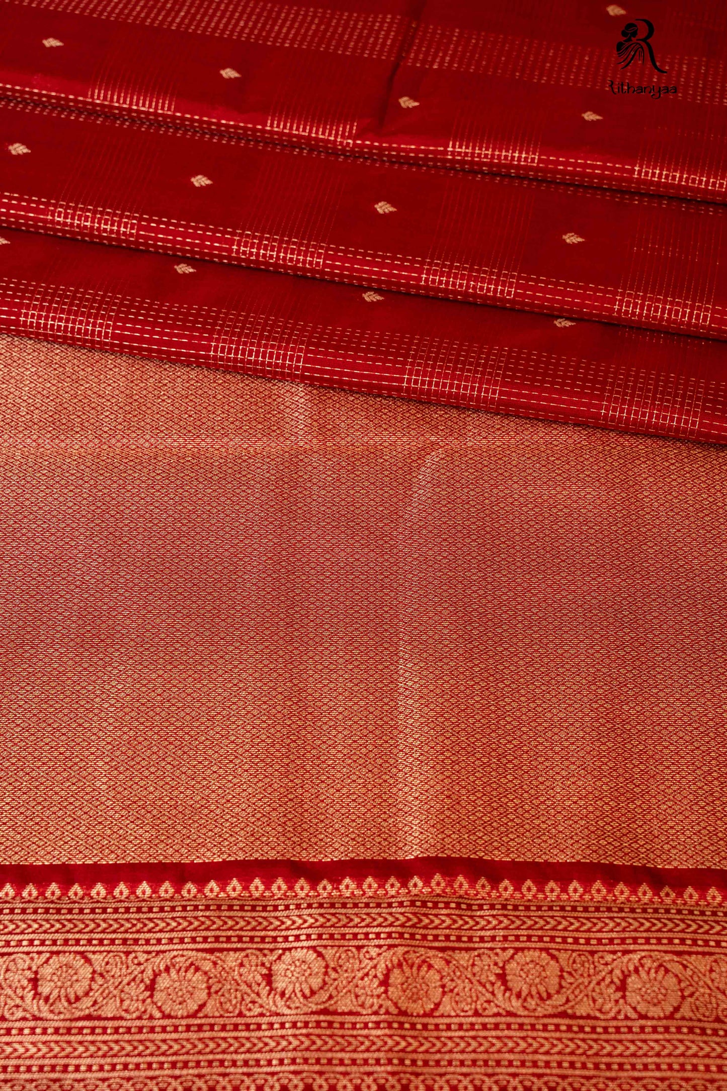 Rathna Wine Red - Chiettinad Silk
