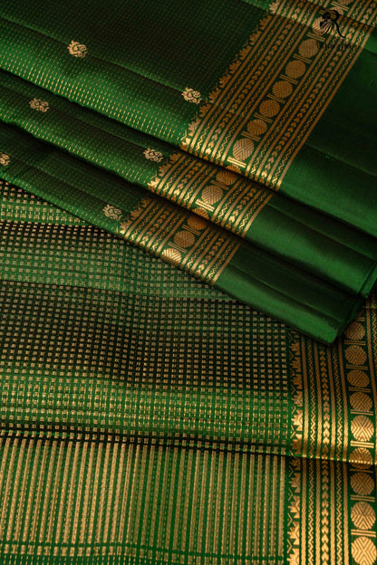 Diptika Emerald Green - Pure Soft Silk