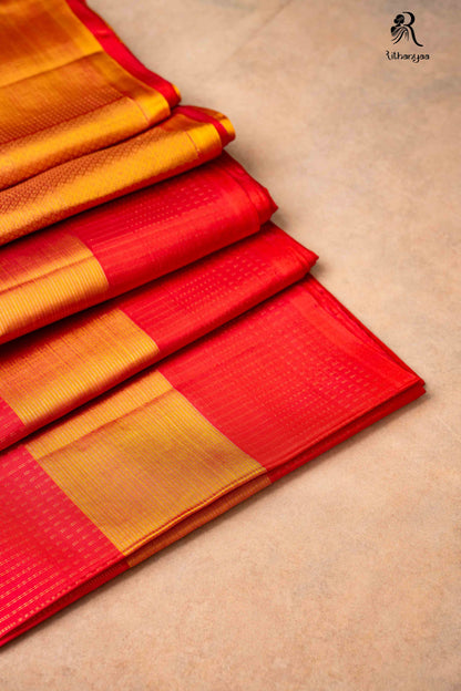 Raktabha Vastra  - Pure Soft Silk