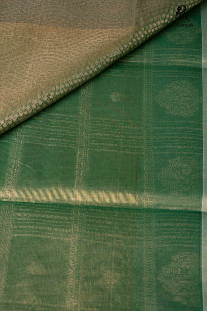 Amudham Forest green - Soft Sico