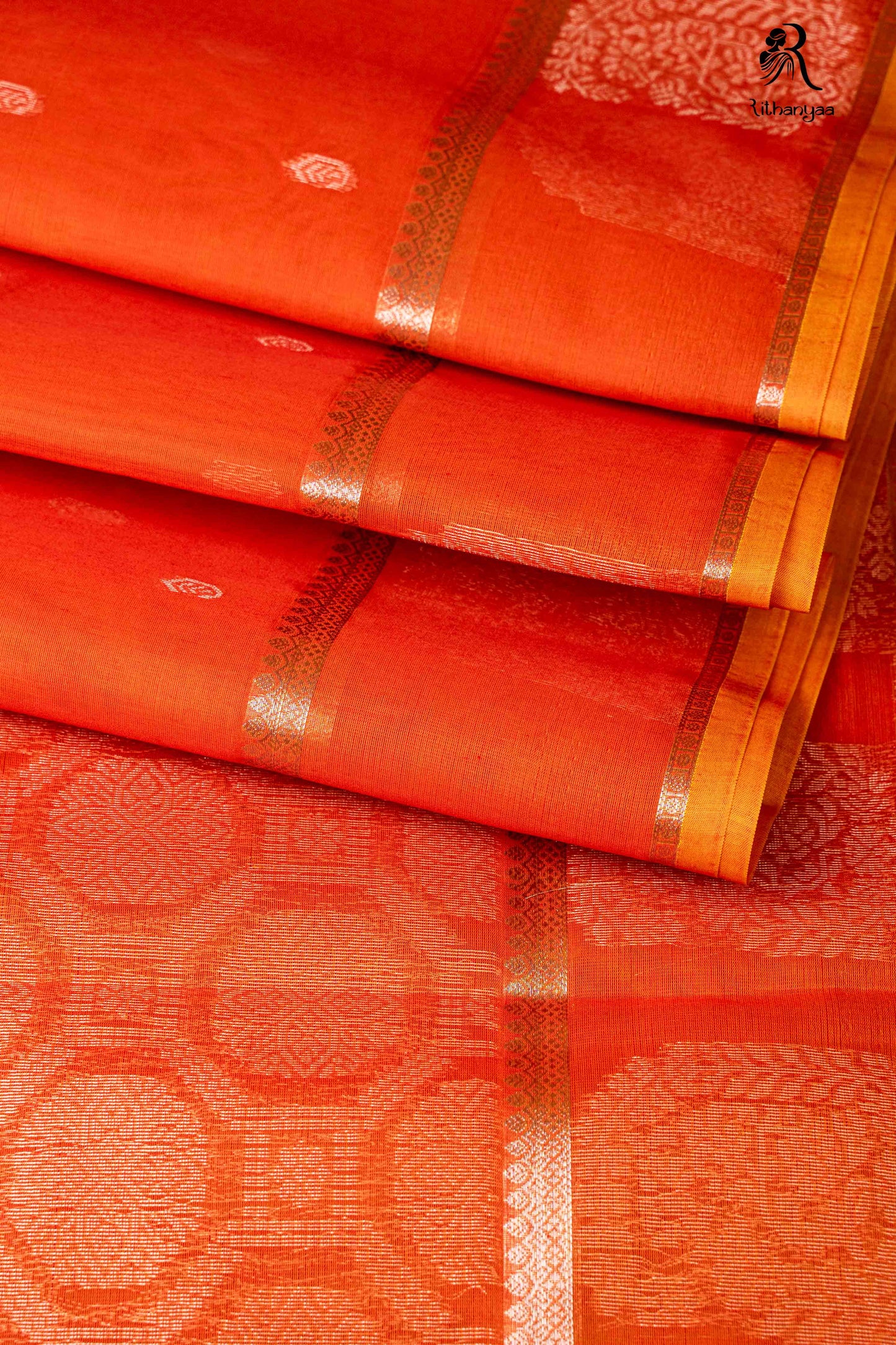 Swarnika Burnt Orange - Soft Sico