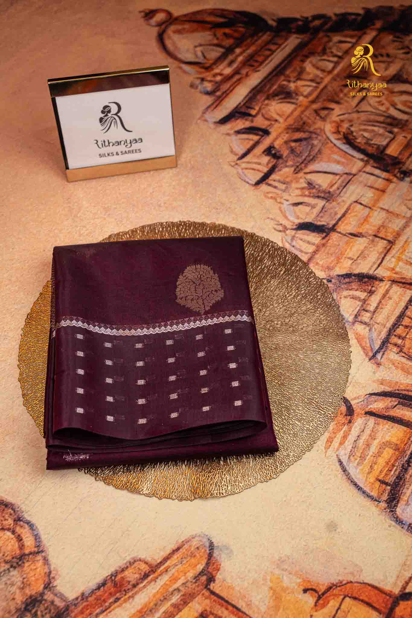 Meghika Deep Plum -  Soft Sico