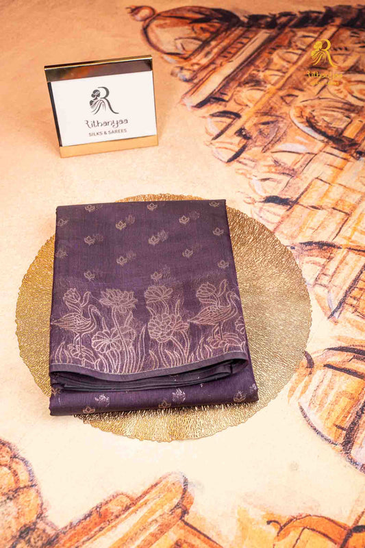 Sarayu Dusky Lavender Purple -  Soft Sico