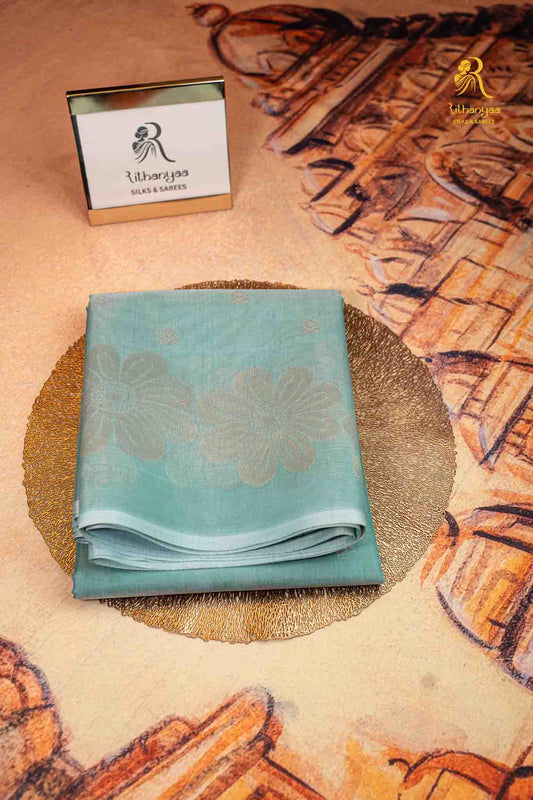 Ahalya  Soft Mint Aqua - Soft Sico