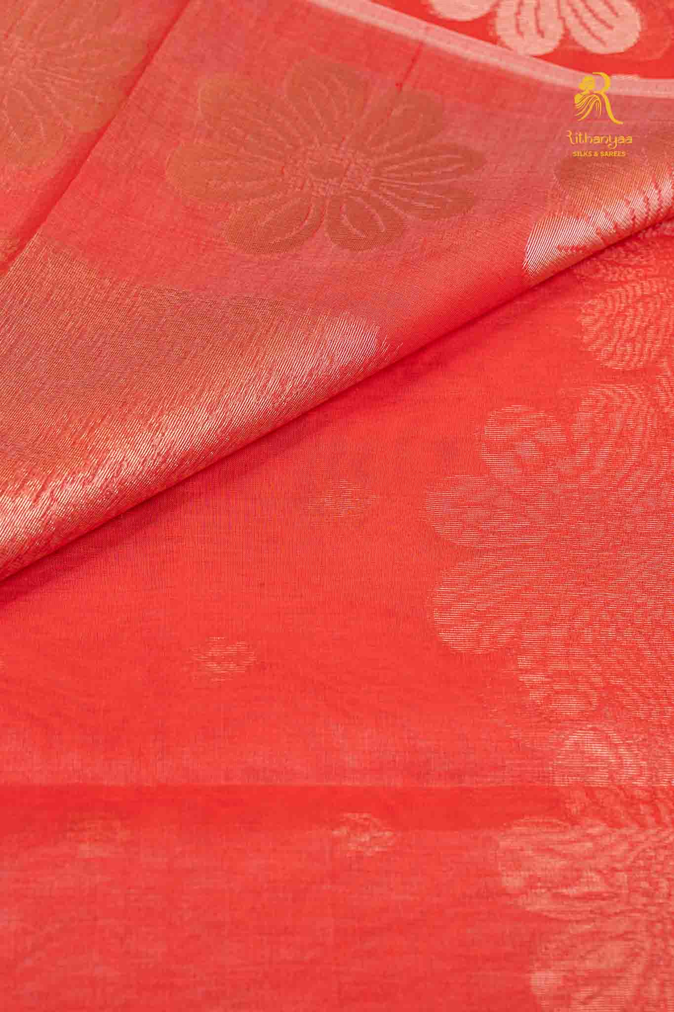Ahalya  Coral Blush Pink - Soft Sico