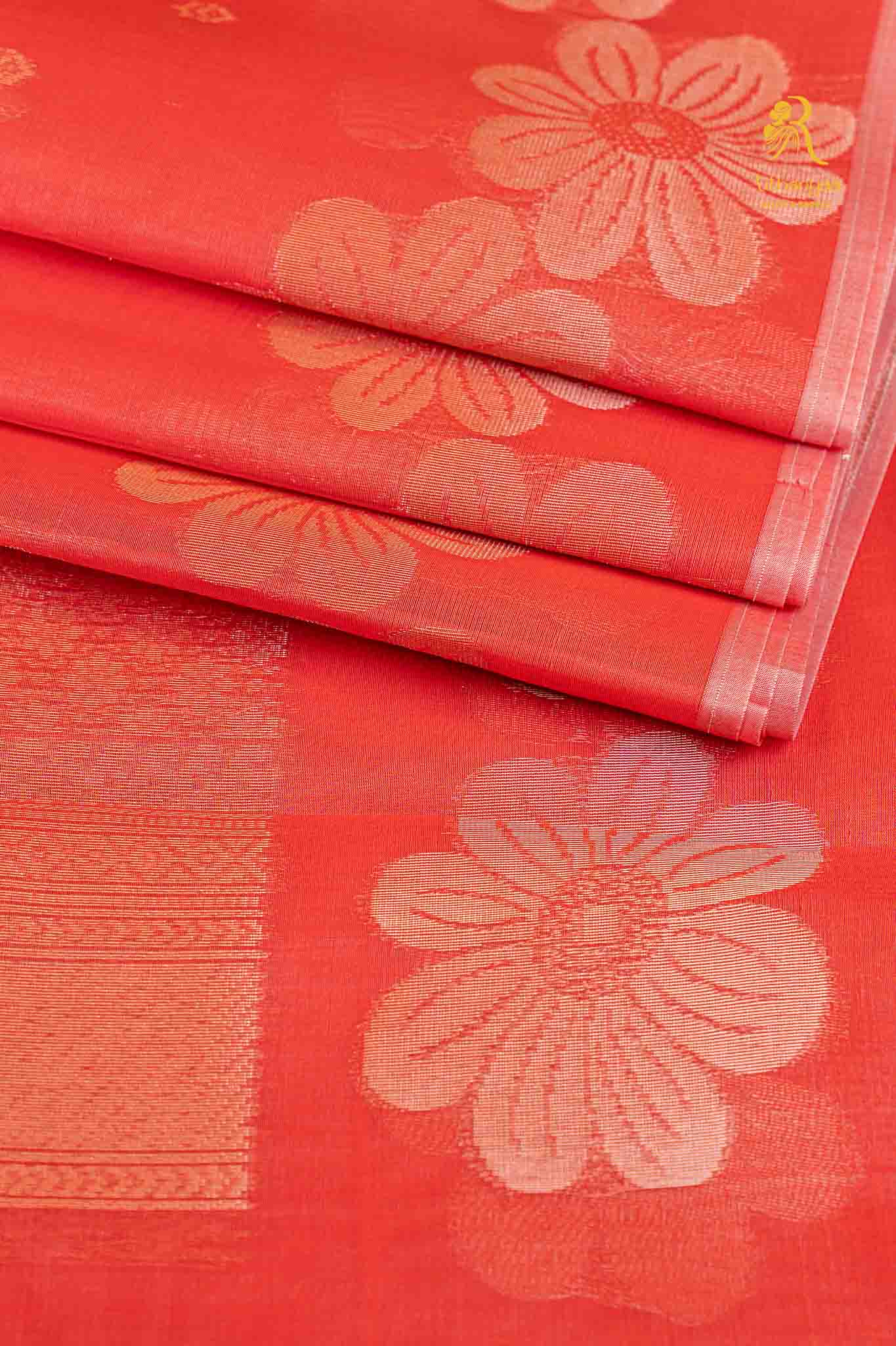 Ahalya  Coral Blush Pink - Soft Sico