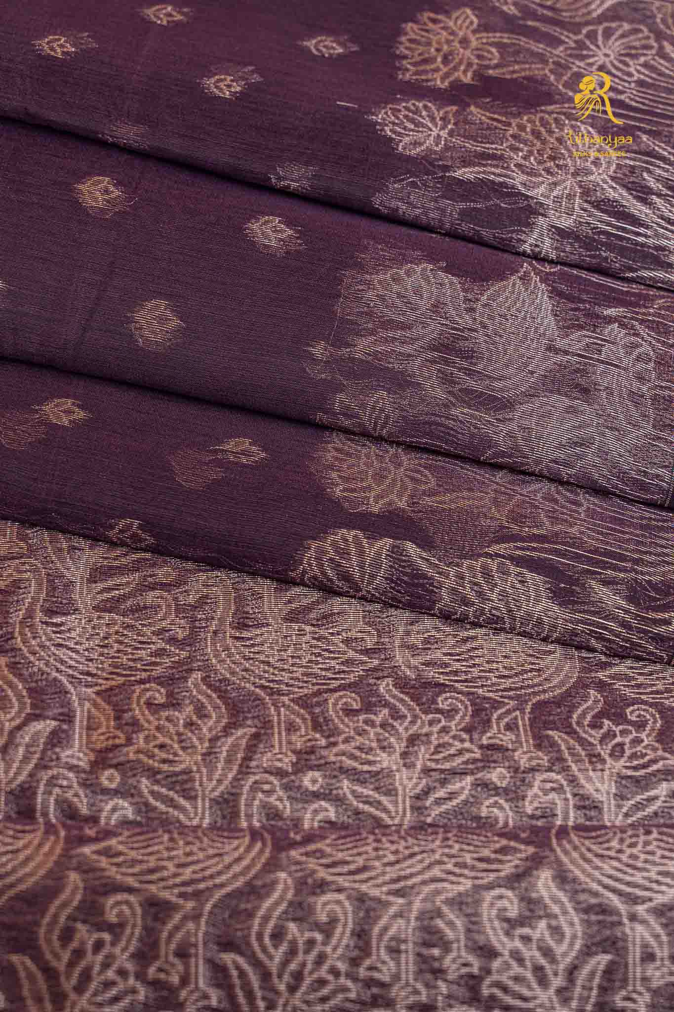 Sarayu Dusky Lavender Purple -  Soft Sico