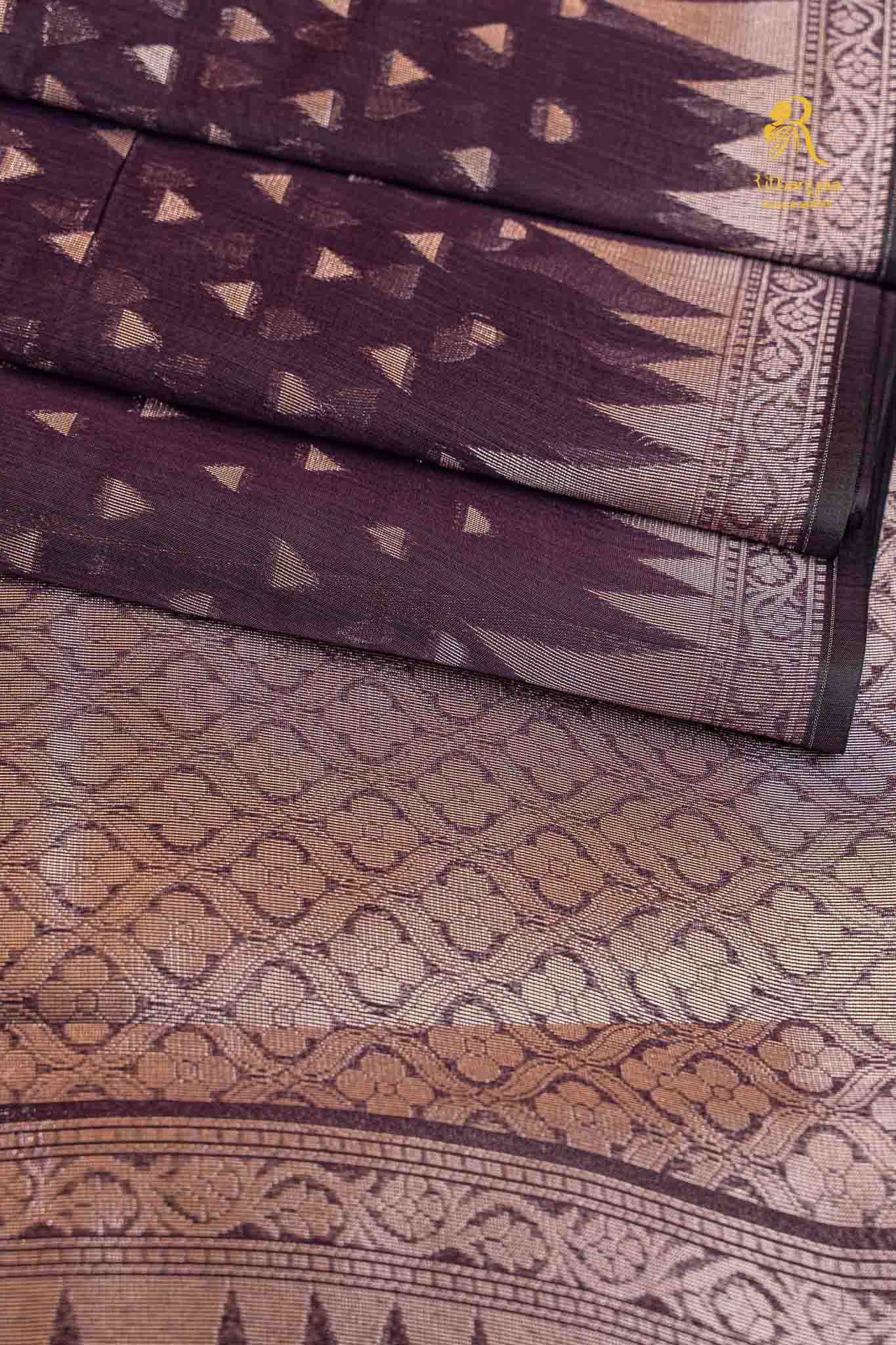 Aaranya  Dusky Plum Purple - Soft Sico