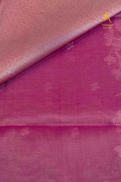 Lilavati Soft Orchid Purple - Soft Sico Saree