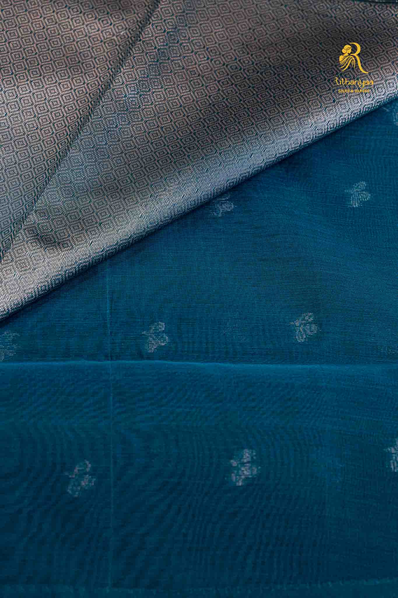 Lilavati  Teal Blue - Soft Sico