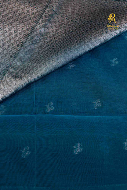 Lilavati  Teal Blue - Soft Sico